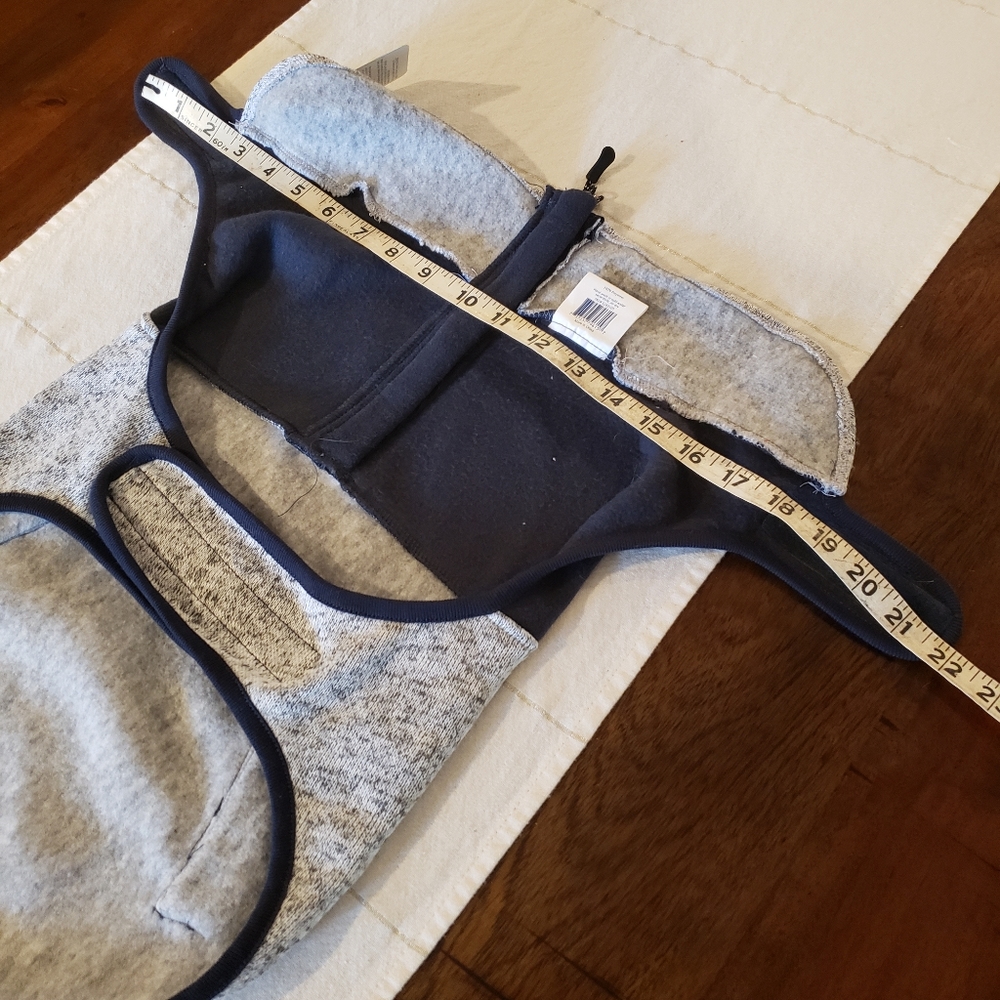 β€οΈ π Host Pick! πΆ β€οΈ Fleece Lined Dog Sweater L - Picture 8 of 10